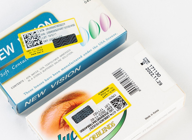 لنز چشم رنگی Lucky Look و New Vision