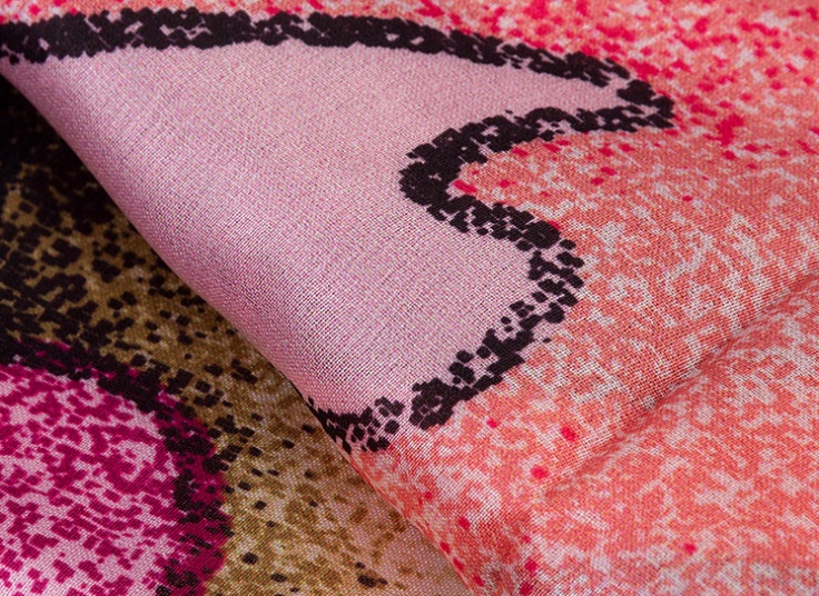 روسری ساتن قواره دار Ziboo