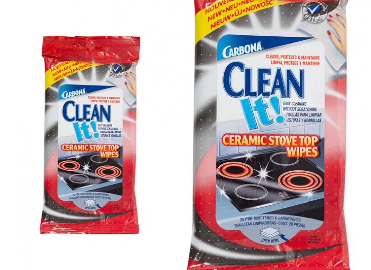 دستمال چربی زدا Carbona Clean It