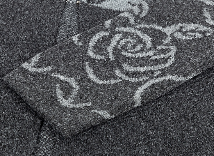 مانتو بافت طرح گل