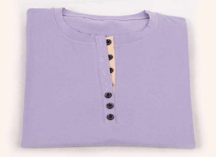 بلوز زنانه یقه دکمه دار