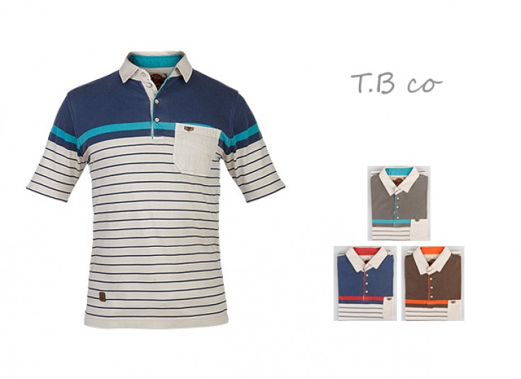 پولوشرت آستین کوتاه مردانه Tbco