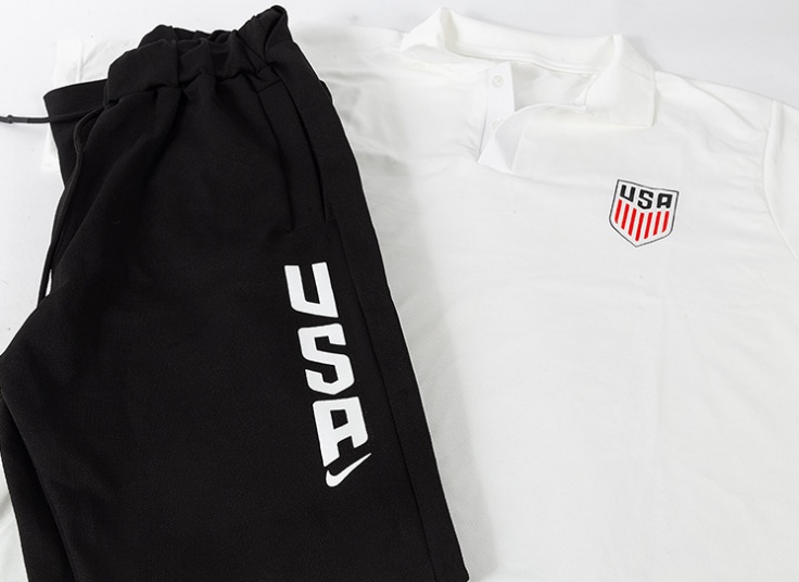 ست پولوشرت شلوار طرح USA