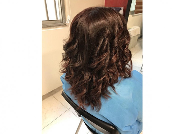 خدمات رنگ و مش سالن هیوا