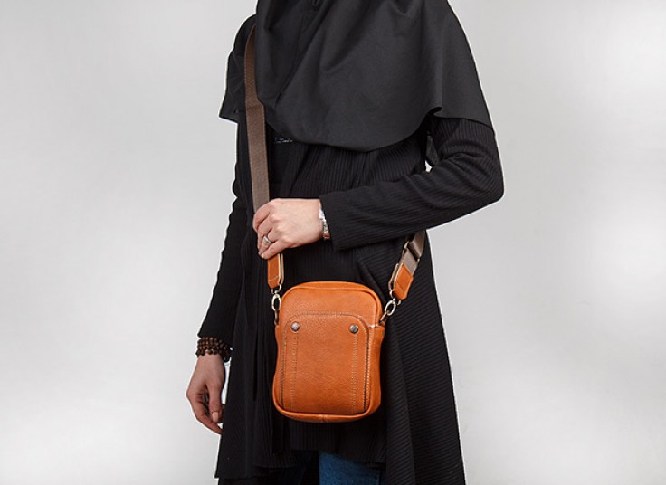 کیف کج چرمی