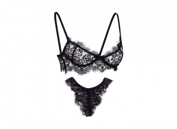 ست لباس زیرزنانه Flower lace