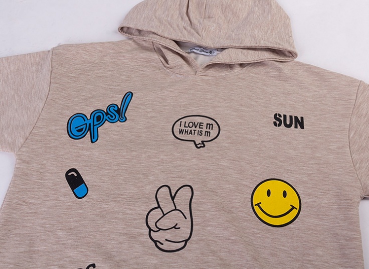 هودی دورس زنانه طرح Sticker