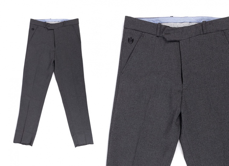 شلوار پارچه‌ای مردانه راسته