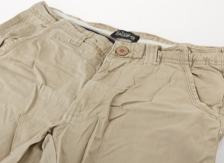 شلوار کتان طرح Pull and Bear