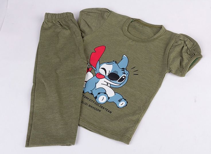 ست تیشرت و شلوار دخترانه