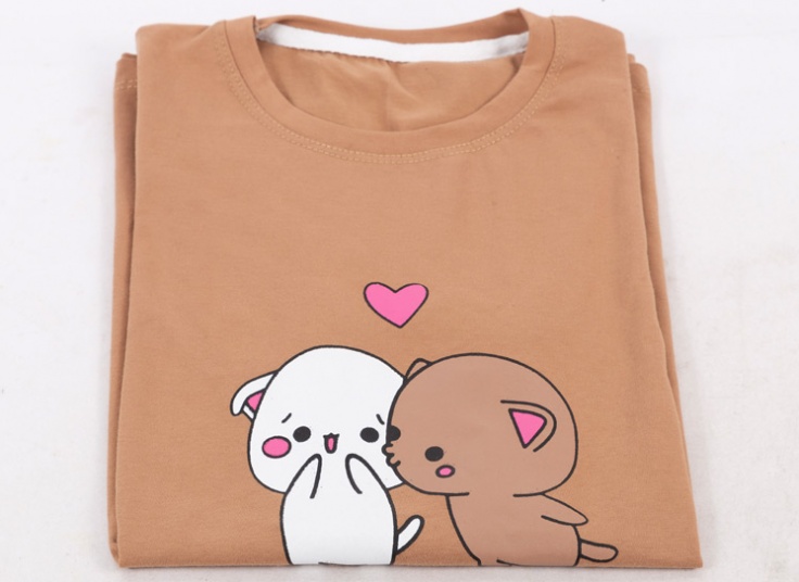 تیشرت زنانه طرح فانتزی