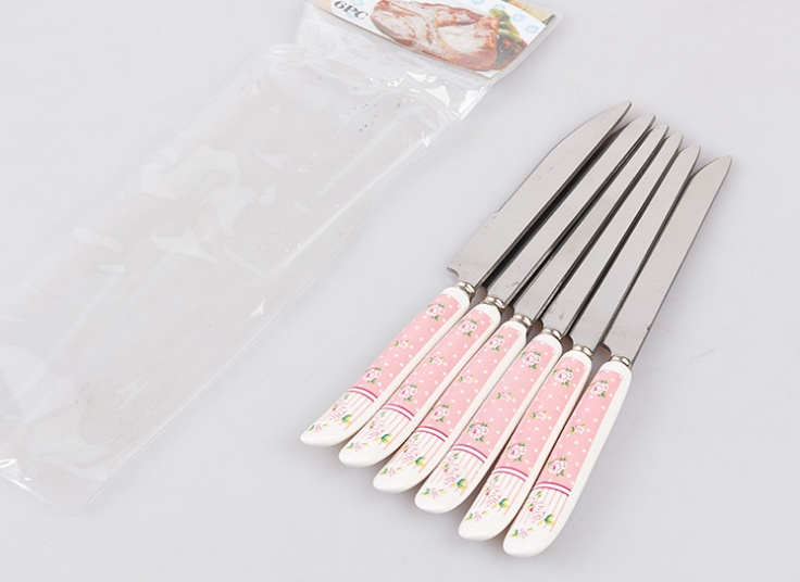 کارد غذا خوری دسته سرامیکی