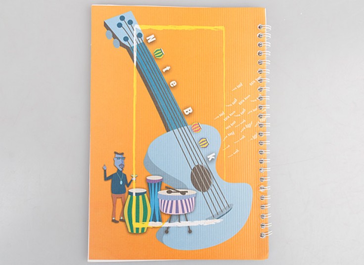 دفتر سیمی 50 برگ طرحدار