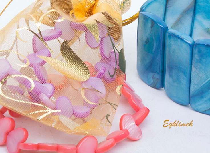 دستبند صدف طبیعی eghlimeh