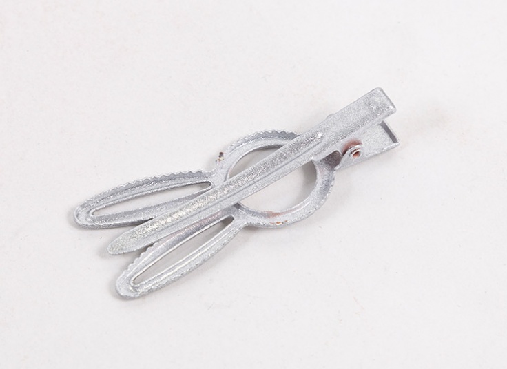 گیره مو زنانه نقره ای