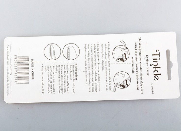 پکیج تیغ ابرو Tinkle