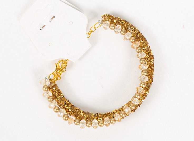 دستبند طرح کریستال