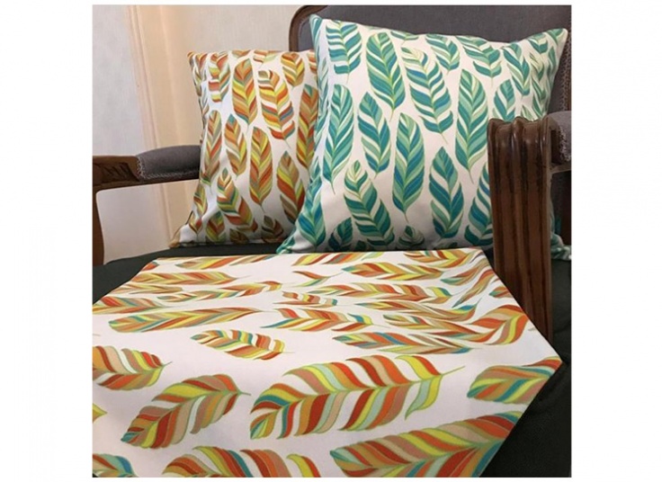 نقاشی با پارچه و چاپ لینولئوم در هنرکده کیمیا