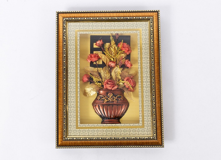 قاب دکوراتیو طرح گل