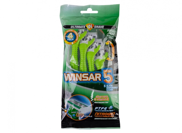 پکیج 4 عددی تیغ اصلاح WINSAR