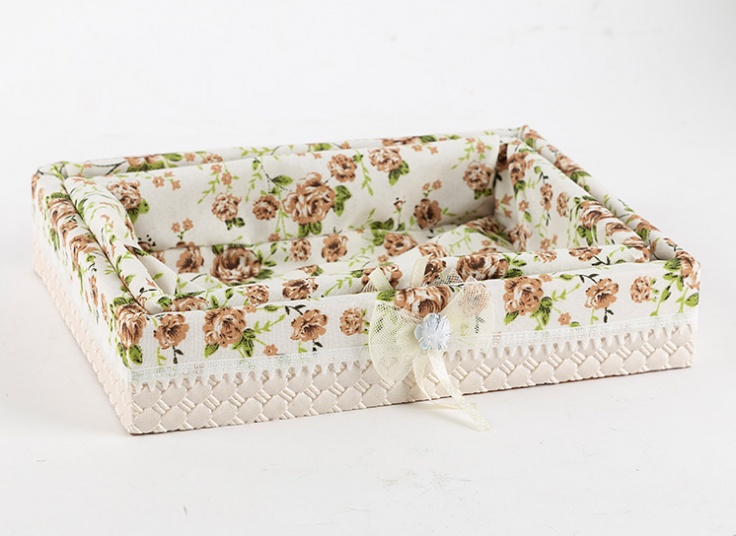 پک دو عددی سبد نان چوبی