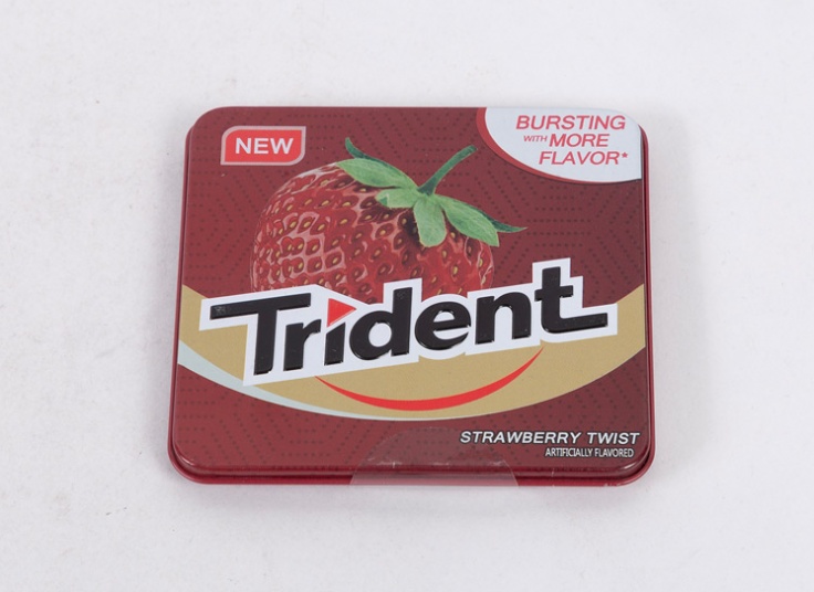 آدامس Trident جعبه فلزی