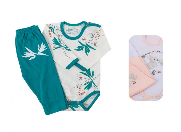 ست بادی شلوار بچگانه RASTA