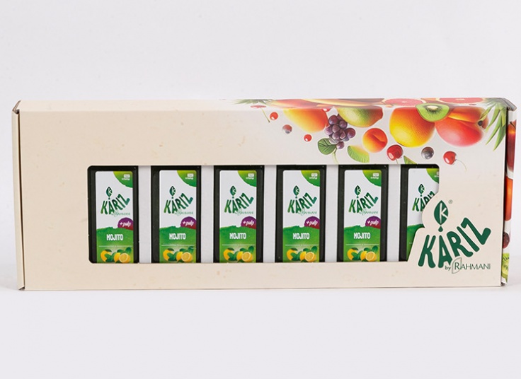 انواع آبمیوه و اسموتی Kariz