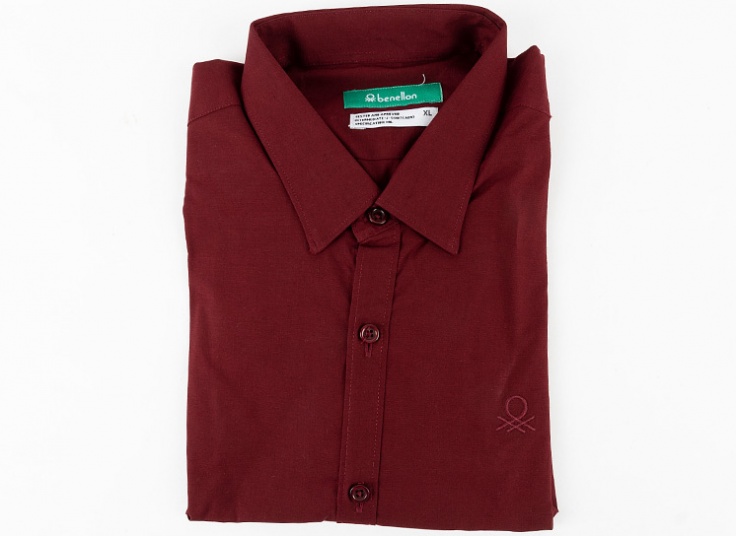 پیراهن ساده مردانه Benetton