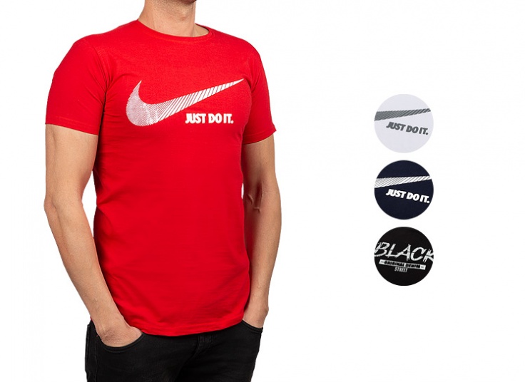 تیشرت مردانه طرح Nike
