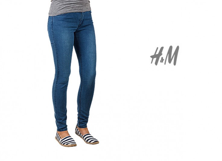 شلوار جین زنانه H and M