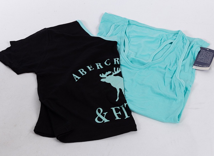 ست دو تکه تاپ و کراپ Abercrombie