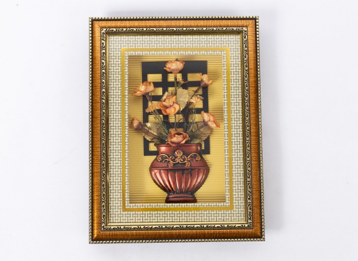 قاب دکوراتیو طرح گل