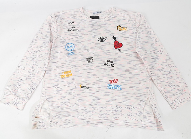 بلوز زنانه چاپ استیکر