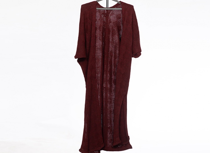 مانتو بافت زنانه جلو باز