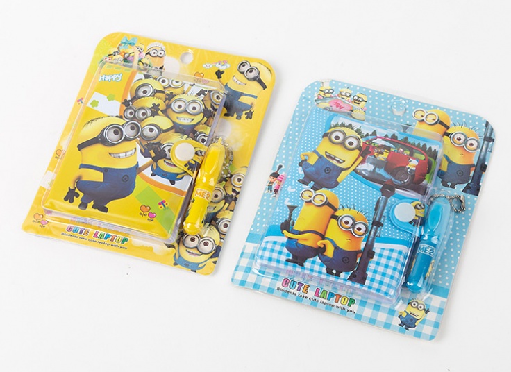 پکیج دفترچه و خودکار کارتونی