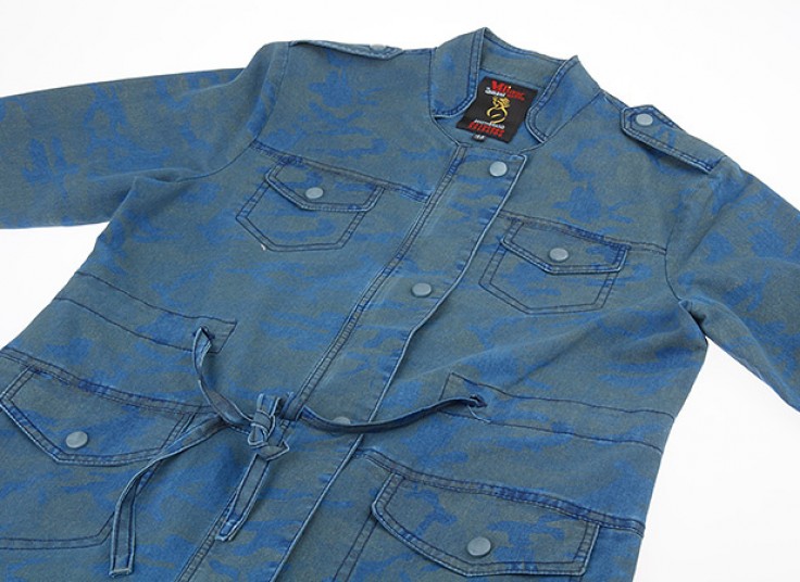 مانتو ارتشی طرح جین