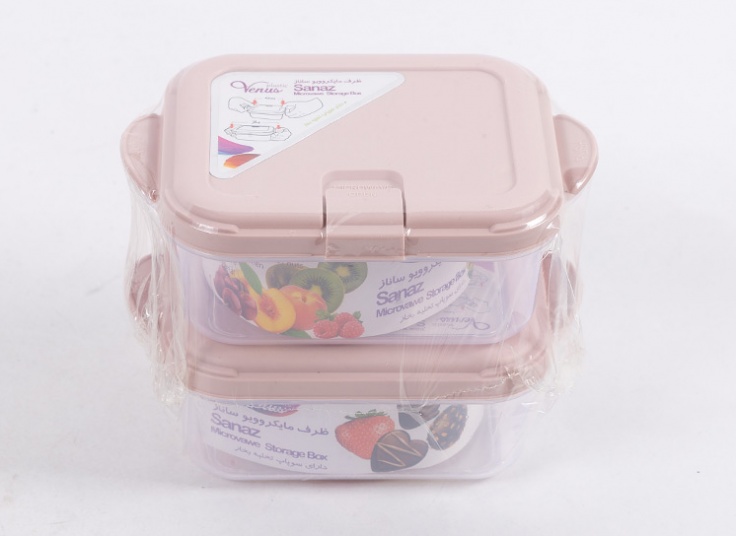 ست 2 عددی ظرف مایکروویو Sanaz