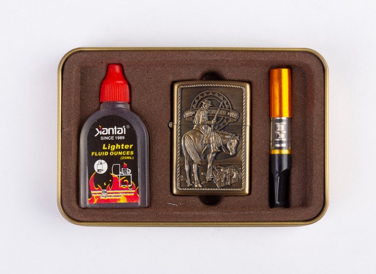 پکیج سه تکه فندک بنزینی Jiantai