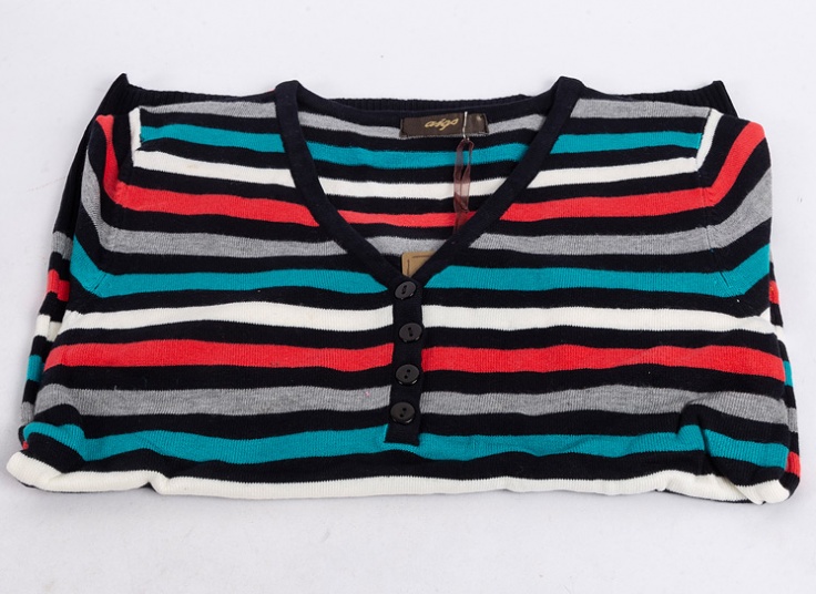 بلوز بافت راه راه MOOZEH