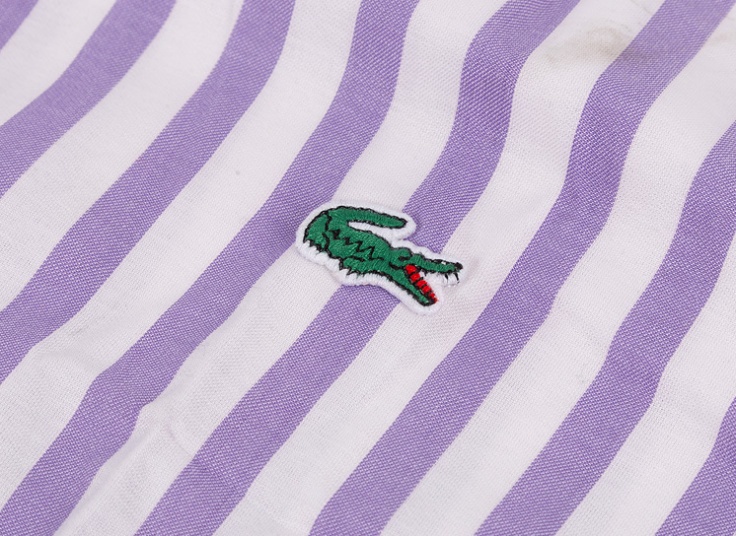 پیراهن مردانه راه راه LACOSTE