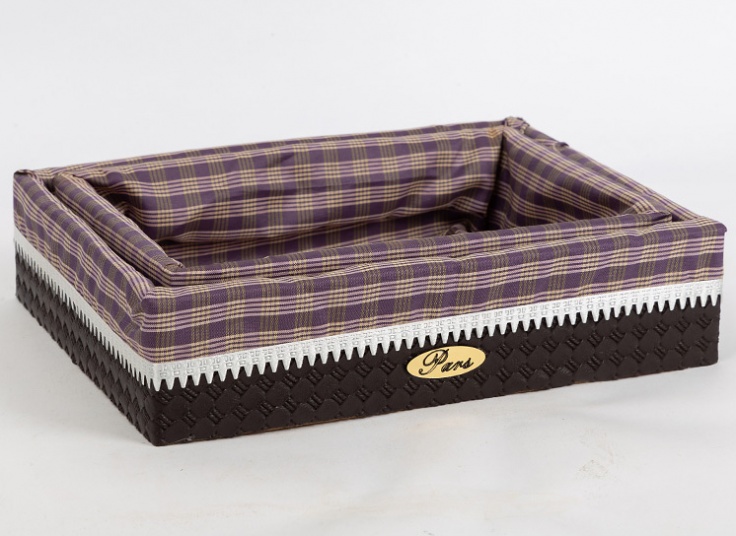 پک دو عددی سبد نان چوبی