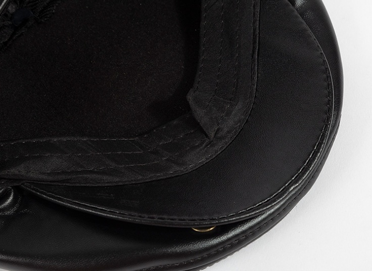 کلاه کپ چرمی