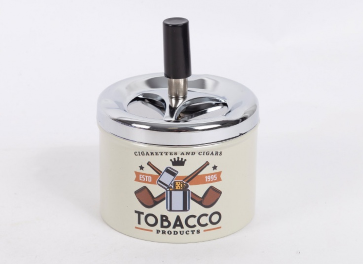 زیرسیگاری فلزی چرخشی Ashtray