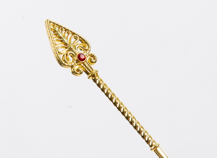 ست 6 عددی قاشق مربا خوری طلایی