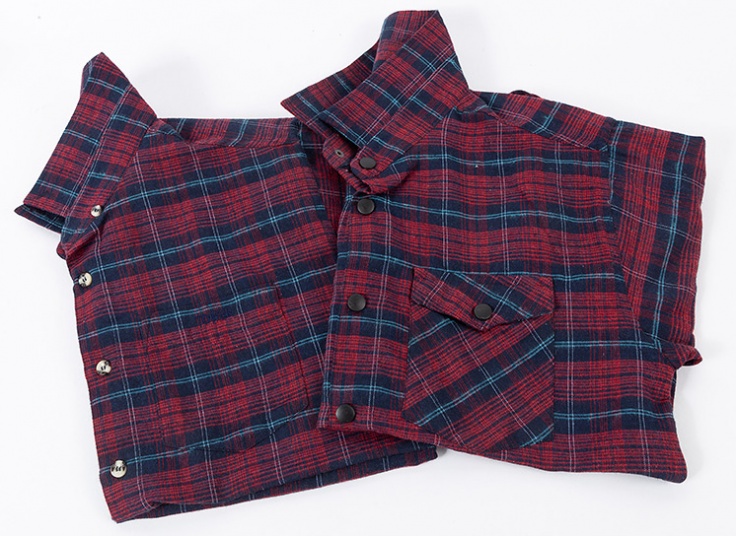 پیراهن چهارخانه پشمی Tower