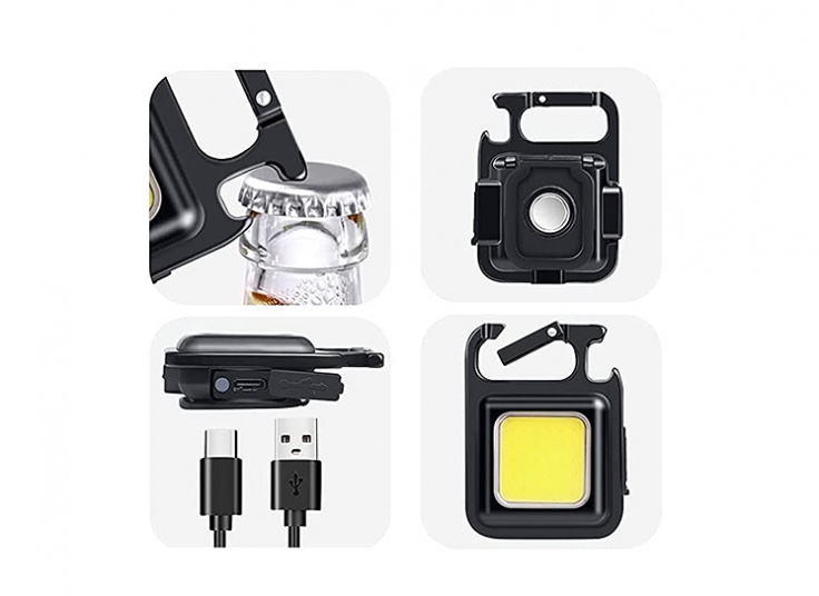 جاکلیدی چراغ قوه دار