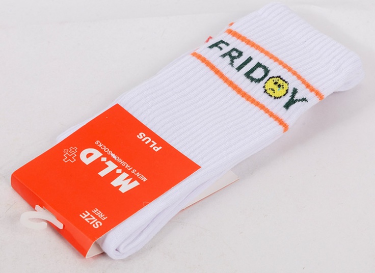 جوراب اسپرت ساق بلند طرح M.L.D