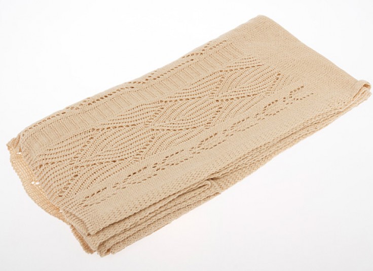 شال بافت زمستانی Knitted Rhombus