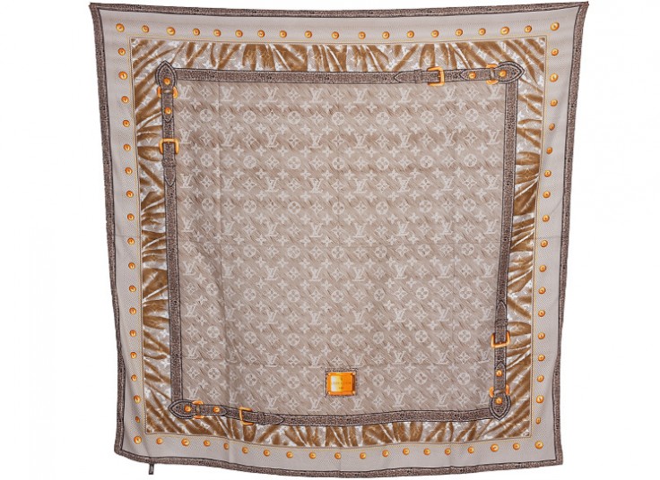 روسری ساتن ابریشم قواره دار Multi Brand